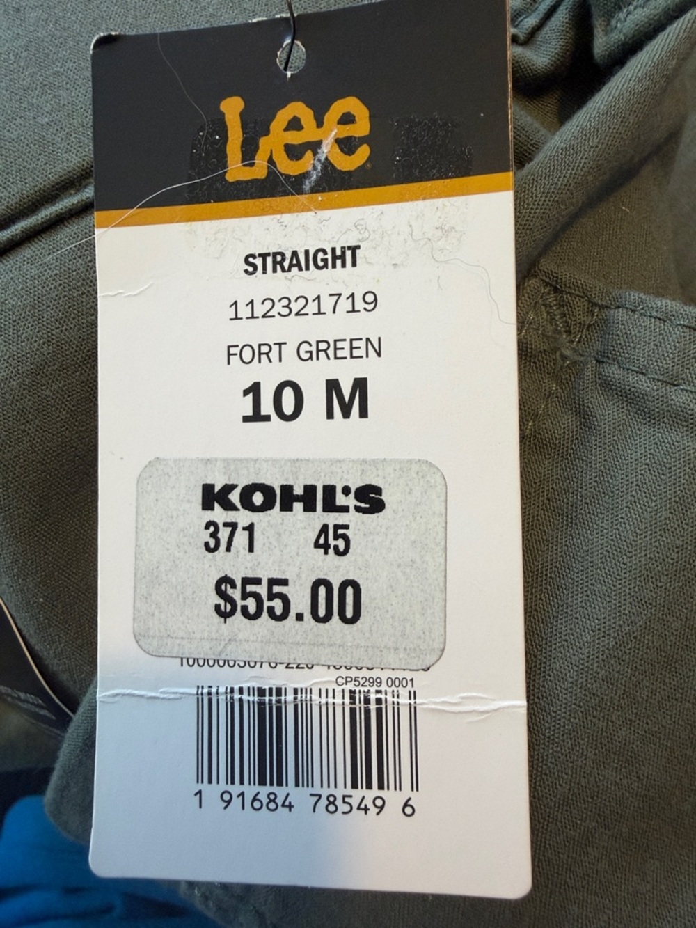 Lee Olive Workwear Chinos Cotton Pants. Women’s Size 10 with a 29” inseam. New! - Picture 4 of 5